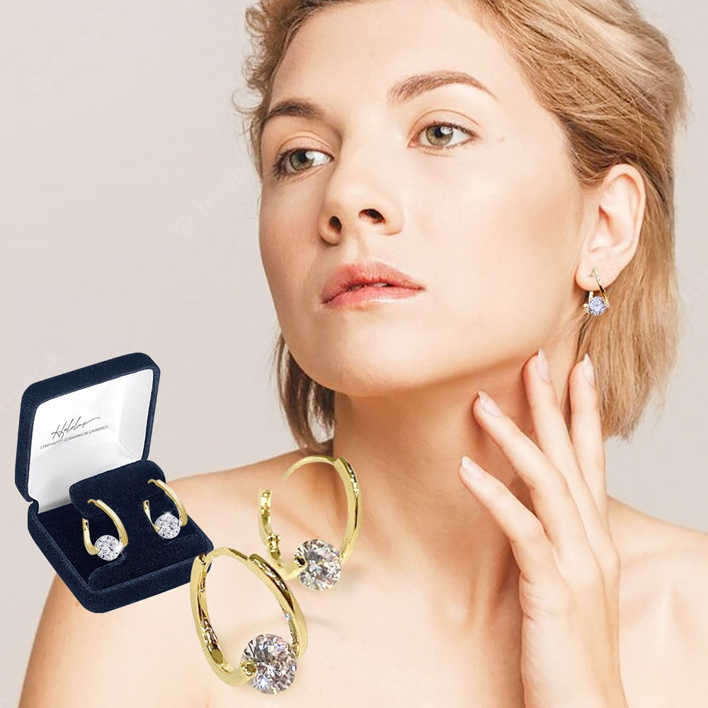 🔥LAST DAY SALE-80% OFF 丨CZTICLE®Lymphvity MagneTherapy Germanium Earrings