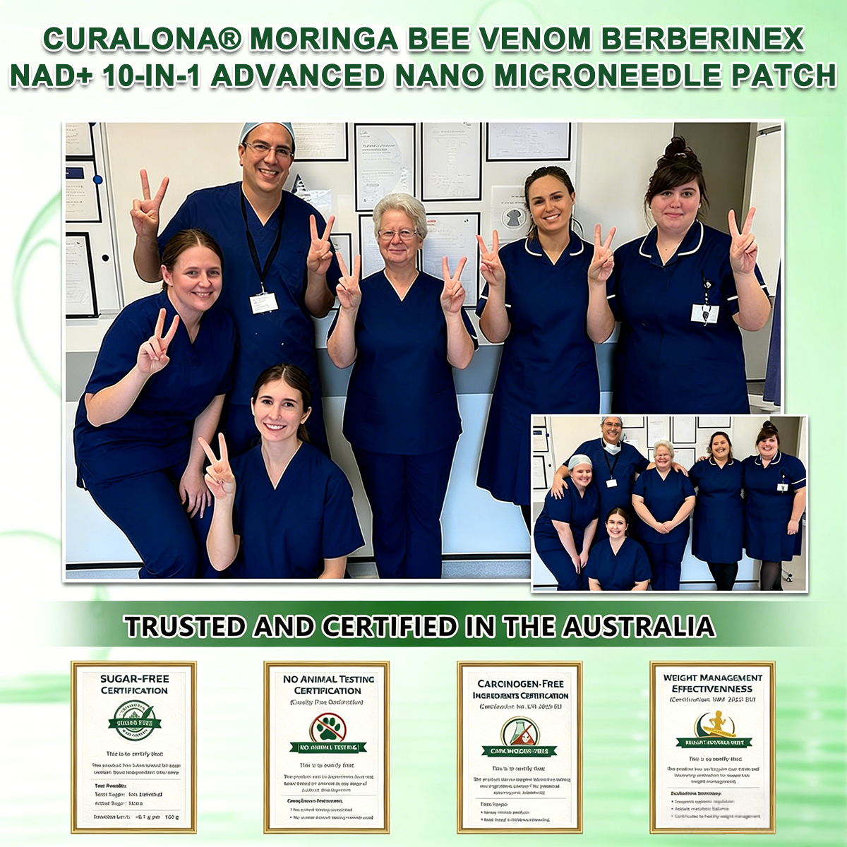 Official AUS Store 🇦🇺  | 🧑‍⚕️🩺 𝗖𝘂𝗿𝗮𝗹𝗼𝗻𝗮® Moringa · Berberine × NAD+ 𝟏𝟎-𝐢𝐧-𝟏 𝐀𝐝𝐯𝐚𝐧𝐜𝐞𝐝 𝐍𝐚𝐧𝐨 𝐌𝐢𝐜𝐫𝐨𝐧𝐞𝐞𝐝𝐥𝐞 𝐏𝐚𝐭𝐜𝐡 — 𝐎𝐧𝐜𝐞 𝐃𝐚𝐢𝐥𝐲, 𝐕𝐢𝐬𝐢𝐛𝐥𝐞 𝐑𝐞𝐬𝐮𝐥𝐭𝐬 𝐢𝐧 𝟕 𝐃𝐚𝐲𝐬