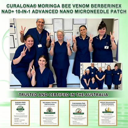Official AUS Store 🇦🇺  | 🧑‍⚕️🩺 𝗖𝘂𝗿𝗮𝗹𝗼𝗻𝗮® Moringa · Berberine × NAD+ 𝟏𝟎-𝐢𝐧-𝟏 𝐀𝐝𝐯𝐚𝐧𝐜𝐞𝐝 𝐍𝐚𝐧𝐨 𝐌𝐢𝐜𝐫𝐨𝐧𝐞𝐞𝐝𝐥𝐞 𝐏𝐚𝐭𝐜𝐡 — 𝐎𝐧𝐜𝐞 𝐃𝐚𝐢𝐥𝐲, 𝐕𝐢𝐬𝐢𝐛𝐥𝐞 𝐑𝐞𝐬𝐮𝐥𝐭𝐬 𝐢𝐧 𝟕 𝐃𝐚𝐲𝐬