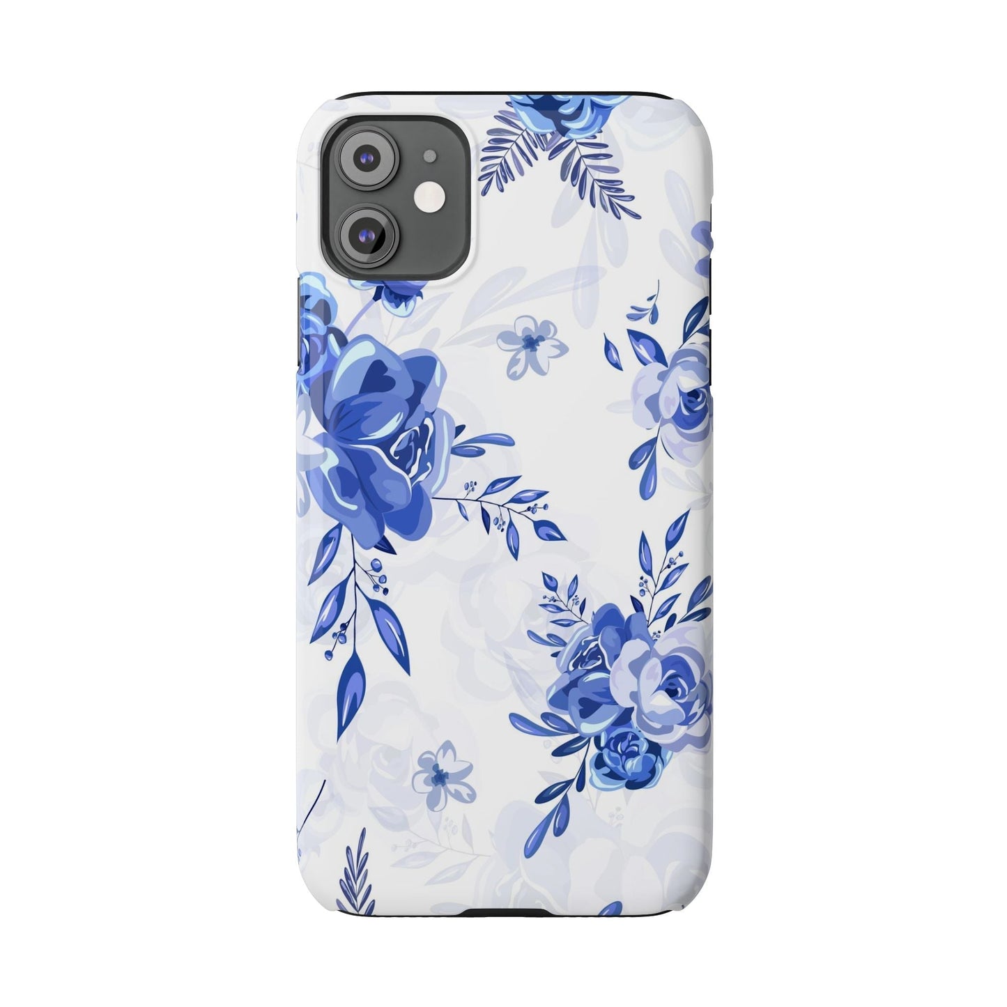 French Blue and White Toille, Slim Phone Cases, Case-Mate IPHONE16 and all sizes