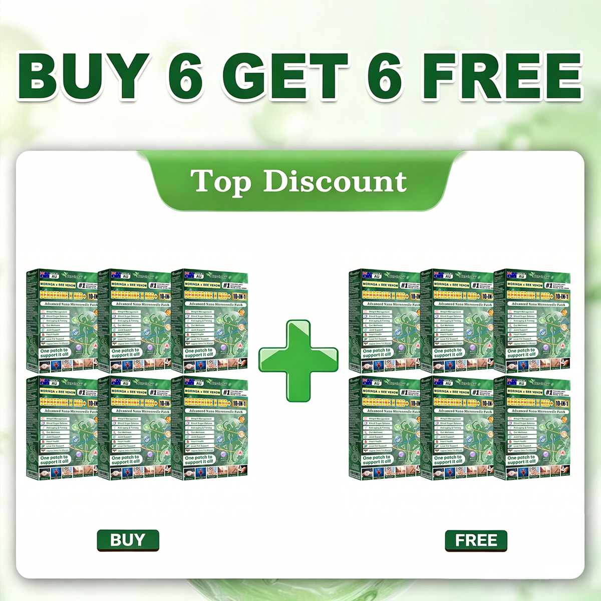 Official AUS Store 🇦🇺  | 🧑‍⚕️🩺 𝗖𝘂𝗿𝗮𝗹𝗼𝗻𝗮® Moringa · Berberine × NAD+ 𝟏𝟎-𝐢𝐧-𝟏 𝐀𝐝𝐯𝐚𝐧𝐜𝐞𝐝 𝐍𝐚𝐧𝐨 𝐌𝐢𝐜𝐫𝐨𝐧𝐞𝐞𝐝𝐥𝐞 𝐏𝐚𝐭𝐜𝐡 — 𝐎𝐧𝐜𝐞 𝐃𝐚𝐢𝐥𝐲, 𝐕𝐢𝐬𝐢𝐛𝐥𝐞 𝐑𝐞𝐬𝐮𝐥𝐭𝐬 𝐢𝐧 𝟕 𝐃𝐚𝐲𝐬