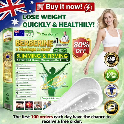 🇦🇺 𝗢𝗳𝗳𝗶𝗰𝗶𝗮𝗹 𝗔𝘂𝘀𝘁𝗿𝗮𝗹𝗶𝗮𝗻 𝗦𝘁𝗼𝗿𝗲 |  🧑‍⚕️🩺 𝗖𝘂𝗿𝗮𝗹𝗼𝗻𝗮® 𝐁𝐞𝐫𝐛𝐞𝐫𝐢𝐧𝐞 · 𝐌𝐨𝐫𝐢𝐧𝐠𝐚 × 𝐍𝐀𝐃+ 10-𝐢𝐧-𝟏 𝐀𝐝𝐯𝐚𝐧𝐜𝐞𝐝 𝐍𝐚𝐧𝐨 𝐌𝐢𝐜𝐫𝐨𝐧𝐞𝐞𝐝𝐥𝐞 𝐏𝐚𝐭𝐜𝐡 — 💪𝐎𝐧𝐜𝐞 𝐃𝐚𝐢𝐥𝐲, 𝐕𝐢𝐬𝐢𝐛𝐥𝐞 𝐑𝐞𝐬𝐮𝐥𝐭𝐬 𝐢𝐧 𝟕 𝐃𝐚𝐲𝐬  (obesity, ｌｏｏｓｅｓｋｉｎ,diabetes, sleep apnea, joint issues, and more For)