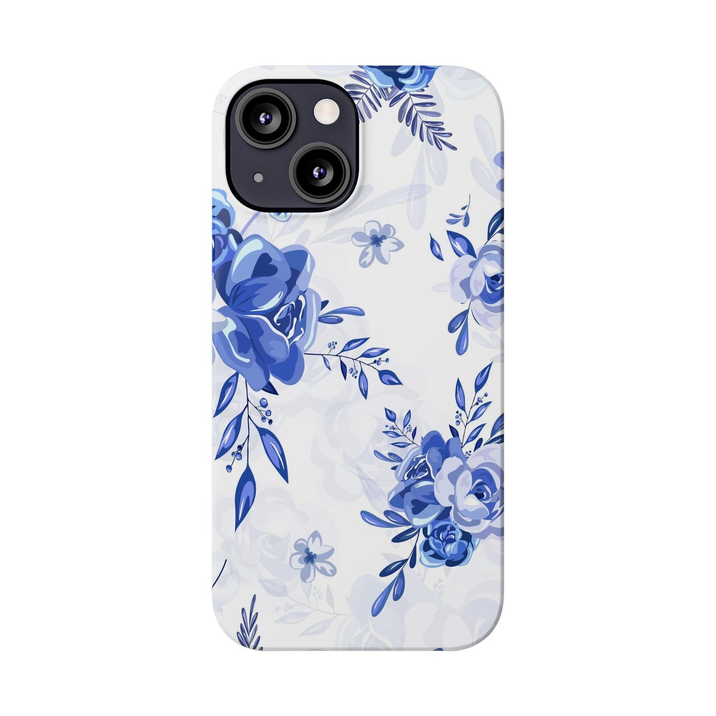 French Blue and White Toille, Slim Phone Cases, Case-Mate IPHONE16 and all sizes