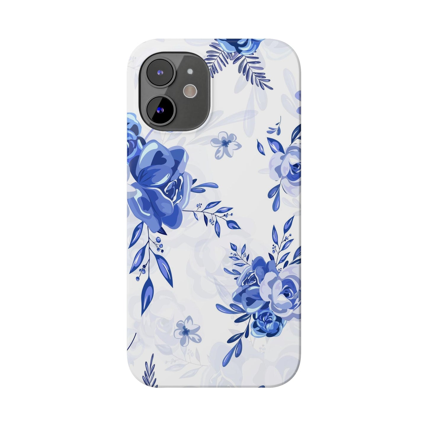 French Blue and White Toille, Slim Phone Cases, Case-Mate IPHONE16 and all sizes