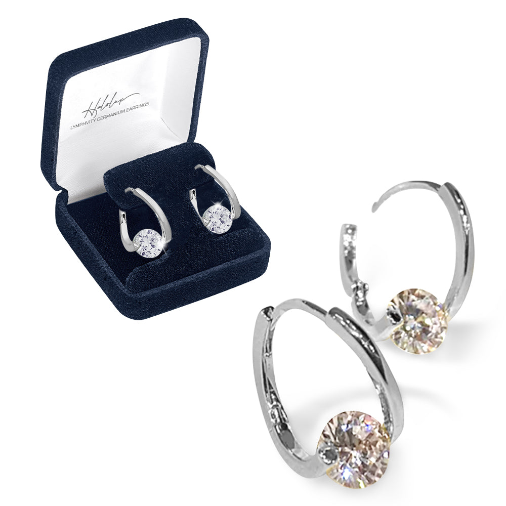 🔥LAST DAY SALE-80% OFF 丨CZTICLE®Lymphvity MagneTherapy Germanium Earrings