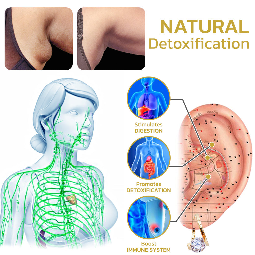 🔥LAST DAY SALE-80% OFF 丨CZTICLE®Lymphvity MagneTherapy Germanium Earrings