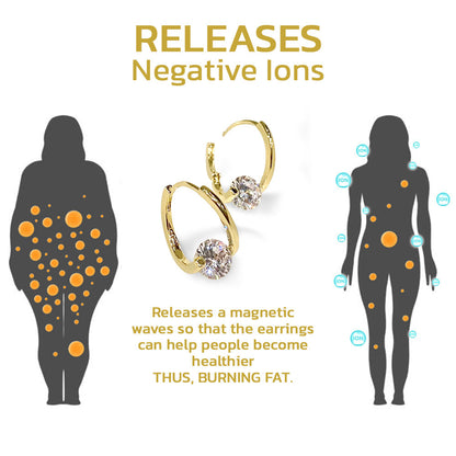 🔥LAST DAY SALE-80% OFF 丨CZTICLE®Lymphvity MagneTherapy Germanium Earrings