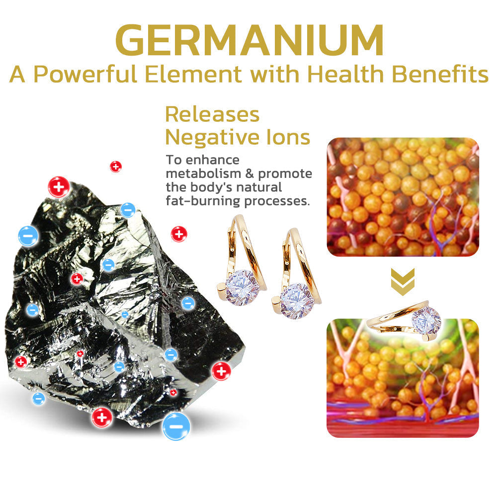 🔥LAST DAY SALE-80% OFF 丨CZTICLE®Lymphvity MagneTherapy Germanium Earrings